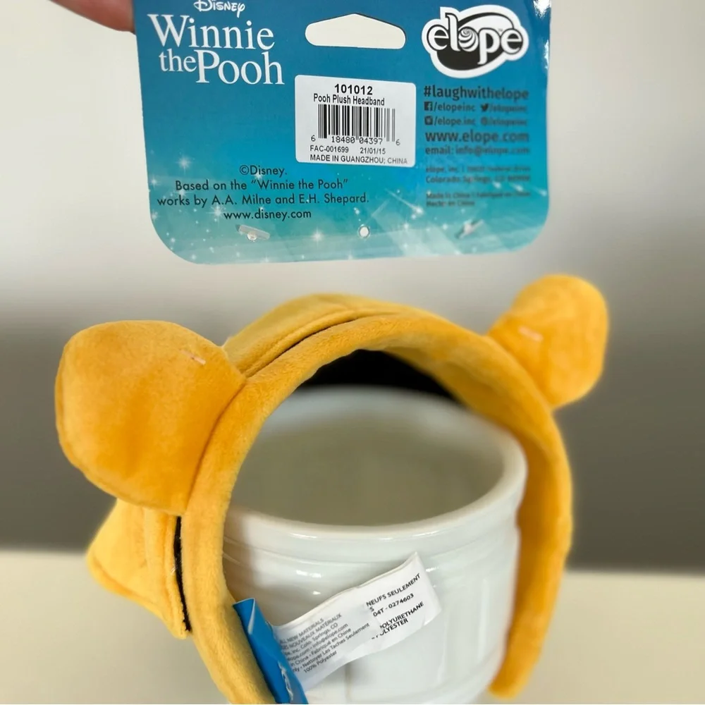 🌶️ NWT Disney Winnie The Pooh Plush Headband. - Picture 2 of 5